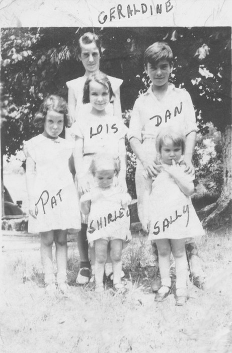 Geraldine, Mom, Dan, Pat, Shirley and Sally